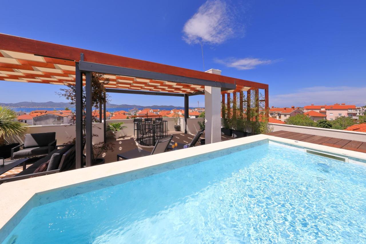 Penthouse Diem - Private Pool With Sea View ซาดาร์ ภายนอก รูปภาพ