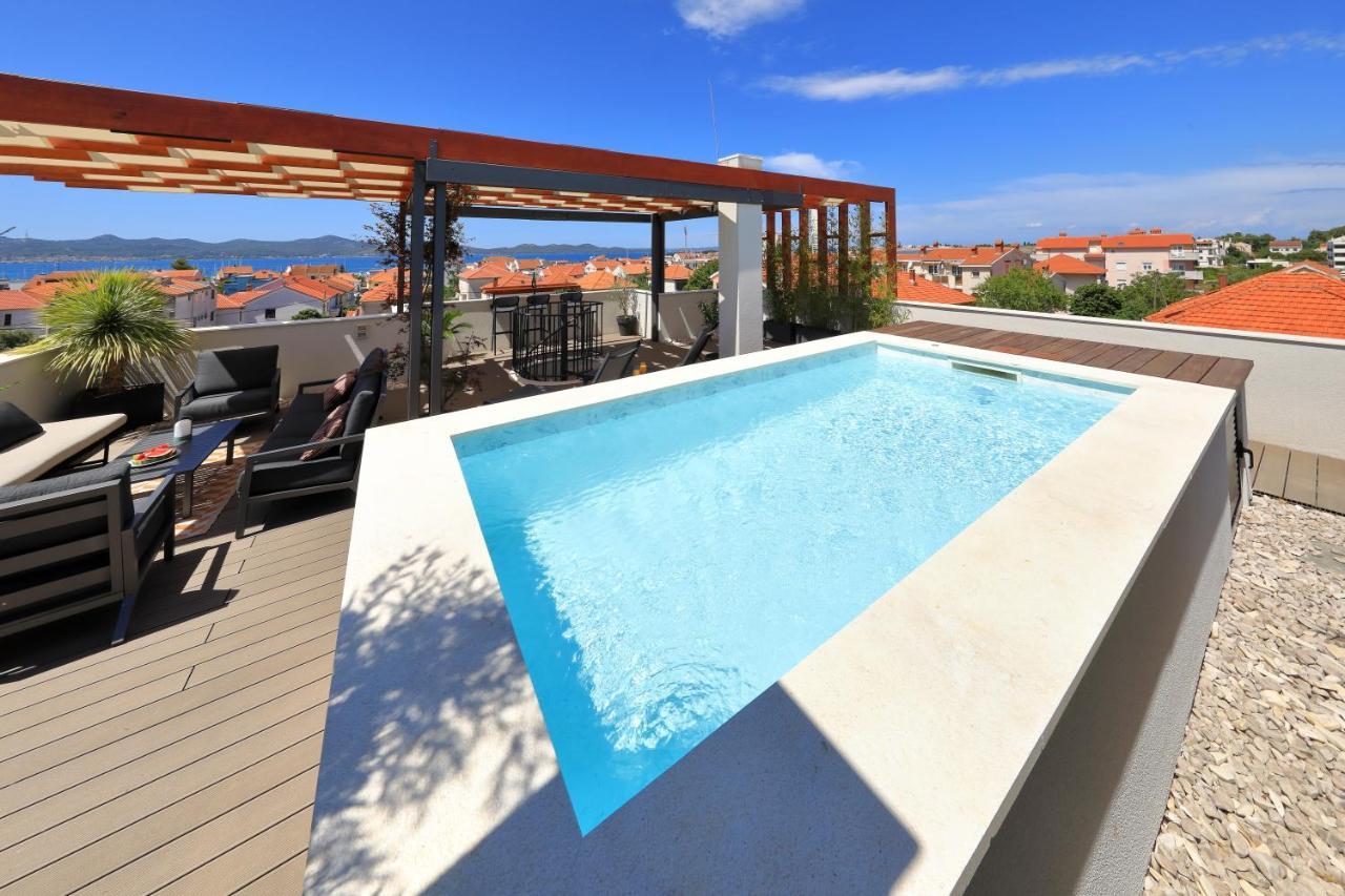Penthouse Diem - Private Pool With Sea View ซาดาร์ ภายนอก รูปภาพ